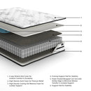 Chime 10 Inch Hybrid Mattress in a Box - Furniture Queen (GA)*