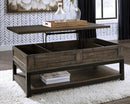 Johurst Coffee Table with Lift Top - Furniture Queen (GA)*