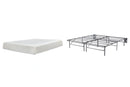 10 Inch Chime Memory Foam Mattress Set - Furniture Queen (GA)*