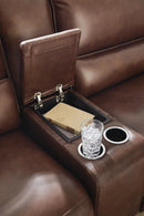 DeepWakes Power Reclining Sectional with Chaise - Furniture Queen (GA)*