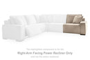 Carceri Power Reclining Sectional Loveseat - Furniture Queen (GA)*
