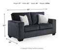 Altari Loveseat - Furniture Queen (GA)*