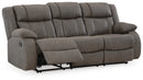 First Base Reclining Sofa - Furniture Queen (GA)*