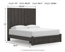 Fraluna Bed - Furniture Queen (GA)*