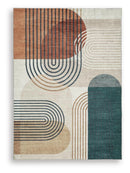 Farrendale Washable Area Rug - Furniture Queen (GA)*