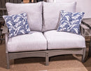 Cove Beach Outdoor Loveseat with Cushion - Furniture Queen (GA)*