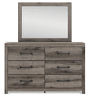 Graystorm Dresser and Mirror - Furniture Queen (GA)*