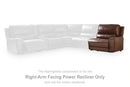 DeepWakes Power Reclining Sectional with Chaise - Furniture Queen (GA)*