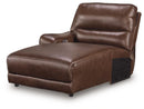 DeepWakes Power Reclining Sectional with Chaise - Furniture Queen (GA)*