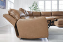 DeepWakes Power Reclining Sectional with Chaise - Furniture Queen (GA)*