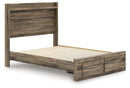 Elbrim Panel Storage Bed - Furniture Queen (GA)*