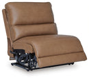 DeepWakes Power Reclining Sectional with Chaise - Furniture Queen (GA)*