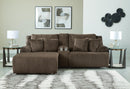 Top Tier Reclining Sectional Sofa with Chaise - Furniture Queen (GA)*