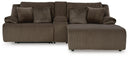 Top Tier Reclining Sectional Sofa with Chaise - Furniture Queen (GA)*