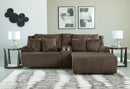 Top Tier Reclining Sectional Sofa with Chaise - Furniture Queen (GA)*