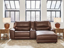 DeepWakes Power Reclining Sectional with Chaise - Furniture Queen (GA)*