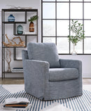 Nenana Next-Gen Nuvella Swivel Glider Accent Chair - Furniture Queen (GA)*