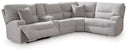 Acklen Place Power Reclining Sectional with Storage Console - Furniture Queen (GA)*