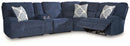 Acklen Place Power Reclining Sectional with Storage Console - Furniture Queen (GA)*