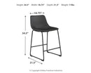 Centiar Counter Height Bar Stool - Furniture Queen (GA)*