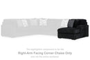 Midnight-Madness Sectional with Chaise - Furniture Queen (GA)*