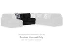 Midnight-Madness Sectional with Chaise - Furniture Queen (GA)*