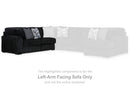 Midnight-Madness Sectional with Chaise - Furniture Queen (GA)*