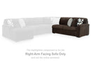 Midnight-Madness Sectional with Chaise - Furniture Queen (GA)*
