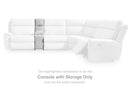 Social Pointe Reclining Sectional with Storage Consoles - Furniture Queen (GA)*