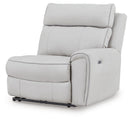 Social Pointe Reclining Sectional with Storage Consoles - Furniture Queen (GA)*