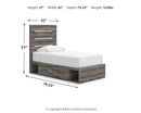 Graystorm Bed with Storage - Furniture Queen (GA)*