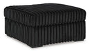 Midnight-Madness Oversized Accent Ottoman - Furniture Queen (GA)*