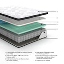 Chime 12 Inch Hybrid Mattress in a Box - Furniture Queen (GA)*