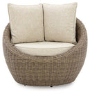 Danson Swivel Lounge with Cushion (Set of 2) - Furniture Queen (GA)*