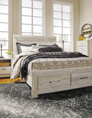 Bellaby Bed with 2 Storage Drawers - Furniture Queen (GA)*