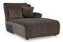 Top Tier Reclining Sofa Chaise Sectional - Furniture Queen (GA)*