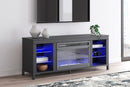 Cayberry Entertainment Center with Electric Fireplace - Furniture Queen (GA)*