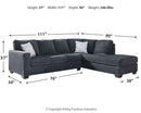 Altari Sectional with Chaise - Furniture Queen (GA)*