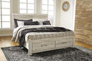 Bellaby Bed with 2 Storage Drawers - Furniture Queen (GA)*