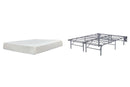 10 Inch Chime Memory Foam Mattress Set - Furniture Queen (GA)*