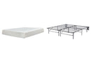 10 Inch Chime Memory Foam Mattress Set - Furniture Queen (GA)*