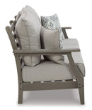 Visola Outdoor Sofa and Loveseat Set - Furniture Queen (GA)*