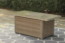 Beachcroft Outdoor Fire Pit Table - Furniture Queen (GA)*