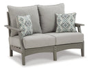 Visola Outdoor Sofa and Loveseat Set - Furniture Queen (GA)*