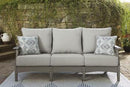 Visola Outdoor Sofa and Loveseat Set - Furniture Queen (GA)*