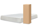 10 Inch Chime Memory Foam Mattress Set - Furniture Queen (GA)*