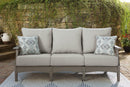 Visola Outdoor Sofa and Loveseat Set - Furniture Queen (GA)*