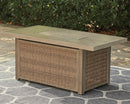 Beachcroft Outdoor Fire Pit Table - Furniture Queen (GA)*