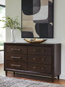 Dantenton Dresser and Mirror - Furniture Queen (GA)*