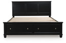 Lanolee Panel Storage Bed - Furniture Queen (GA)*